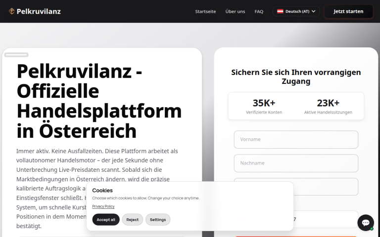 pelkruvilanz.at Erfahrungen & Bewertungen Webseite Screenshot