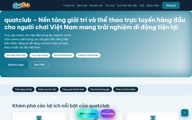 quatclub.com Erfahrungen & Bewertungen Webseite Screenshot