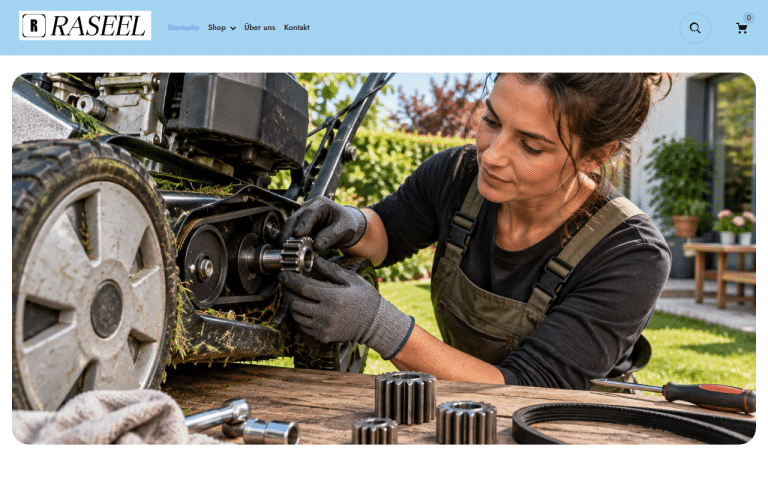 rasenritzel.com Erfahrungen & Bewertungen Webseite Screenshot