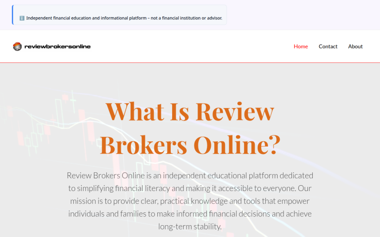 reviewbrokersonline.com Erfahrungen & Bewertungen Webseite Screenshot