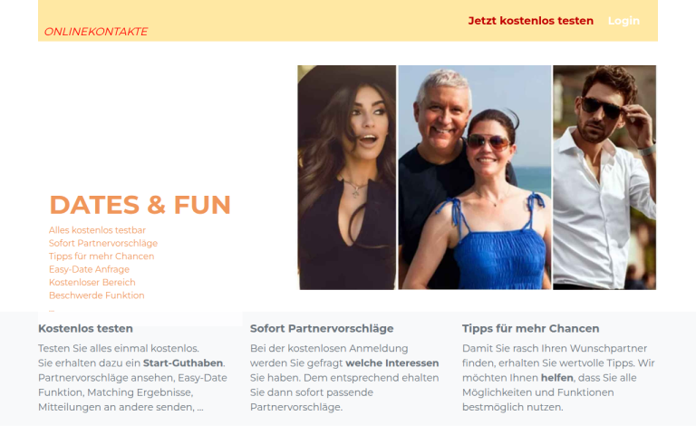 singles-onlinekontakte.com Erfahrungen & Bewertungen Webseite Screenshot