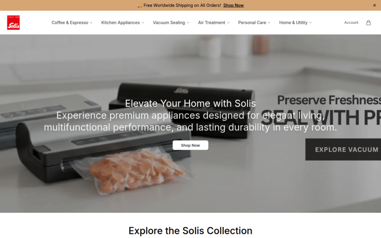 solisway.shop Erfahrungen & Bewertungen Webseite Screenshot