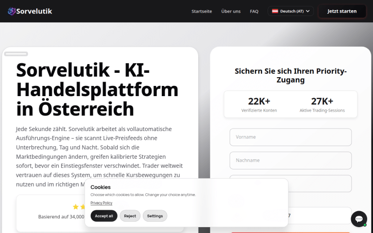 sorvelutik-at.com Erfahrungen & Bewertungen Webseite Screenshot