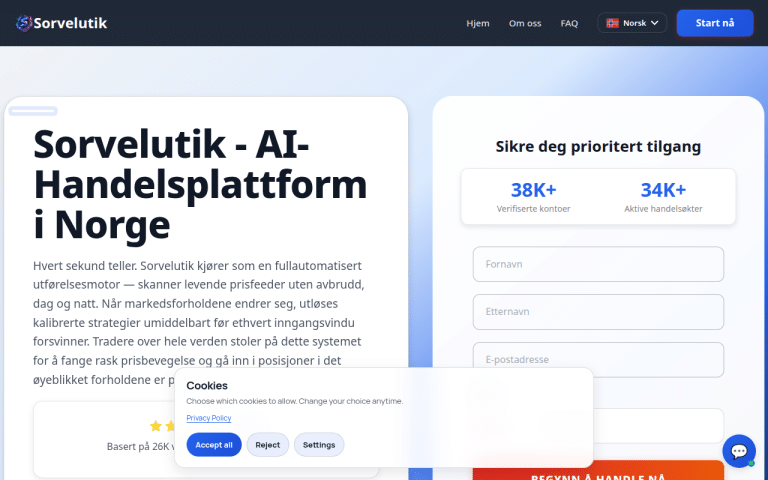sorvelutik-no.com Erfahrungen & Bewertungen Webseite Screenshot