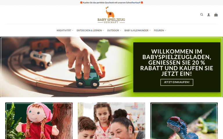 spielzeugserie.com Erfahrungen & Bewertungen Webseite Screenshot