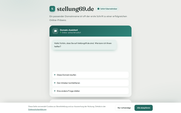 stellung69.de Erfahrungen & Bewertungen Webseite Screenshot