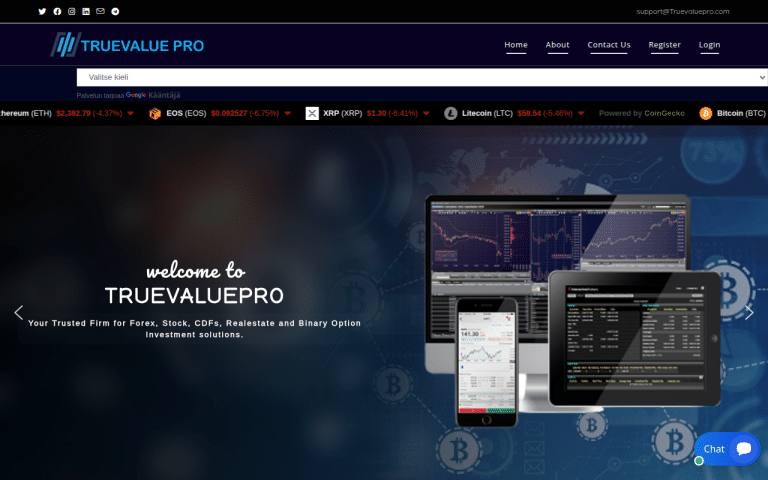 truevaluepro.com Erfahrungen & Bewertungen Webseite Screenshot