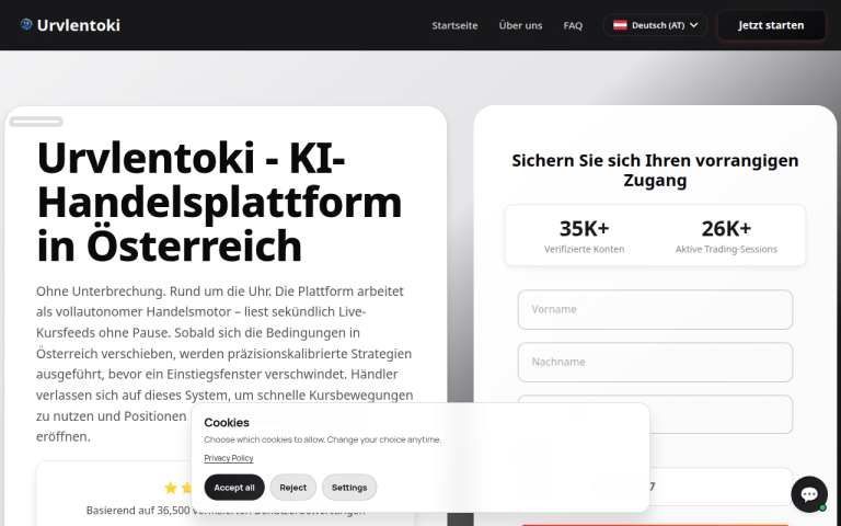 urvlentoki-at.com Erfahrungen & Bewertungen Webseite Screenshot