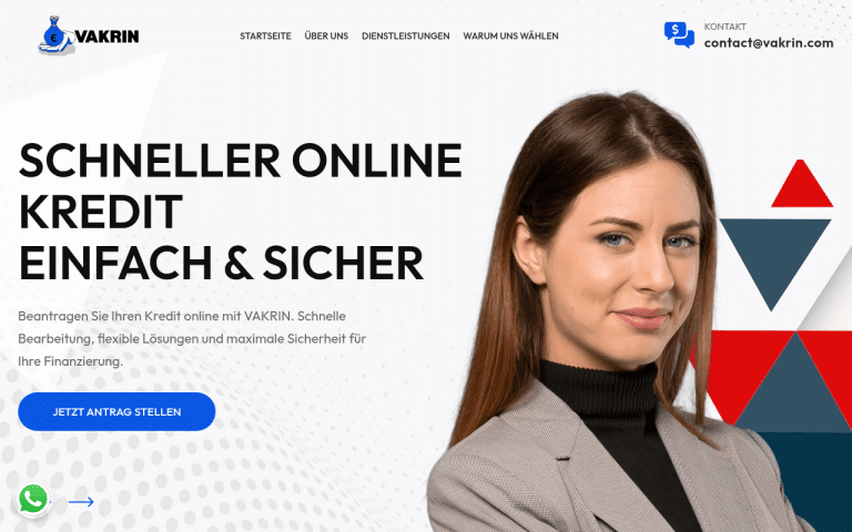 vakrin.com Erfahrungen & Bewertungen Webseite Screenshot