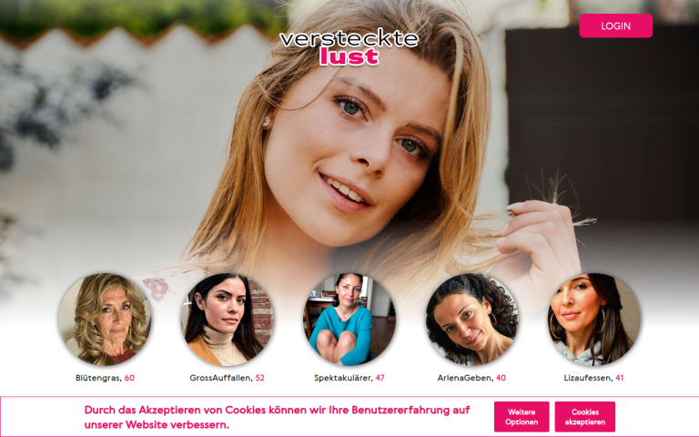 verstecktelust.com Erfahrungen & Bewertungen Webseite Screenshot