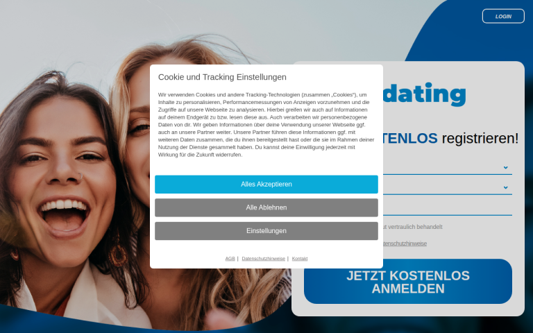 w.dating Erfahrungen & Bewertungen Webseite Screenshot