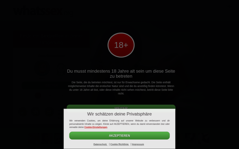 whatssex.org Erfahrungen & Bewertungen Webseite Screenshot