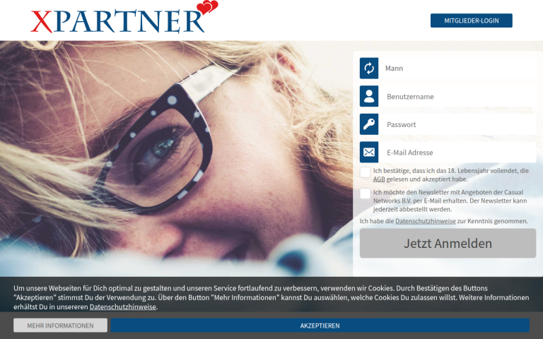 xpartner.com Erfahrungen & Bewertungen Webseite Screenshot