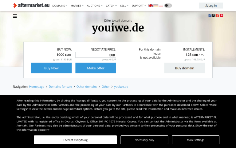 youiwe.de Erfahrungen & Bewertungen Webseite Screenshot