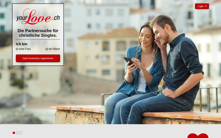 yourlove.ch Erfahrungen & Bewertungen Webseite Screenshot